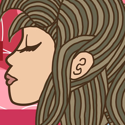 Ilustración de una mujer