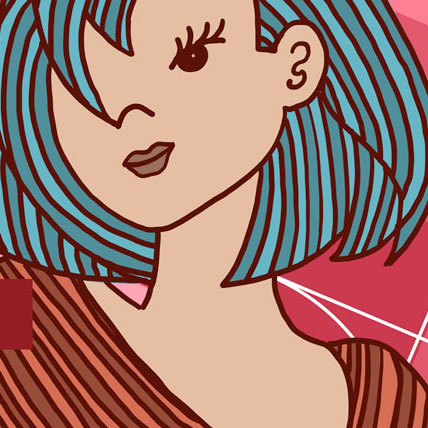 Ilustración de una mujer