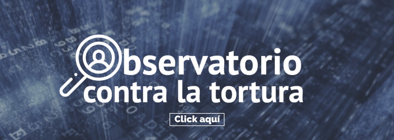 Banner de observatorio contra la tortura