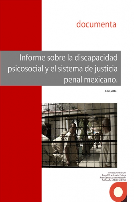 Portada La discapacidad psicosocial y el sistema de justicia penal mexicano